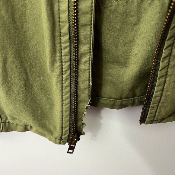 Eddie Bauer Jacket, XS, olive green. 100% cotton - Picture 4 of 6
